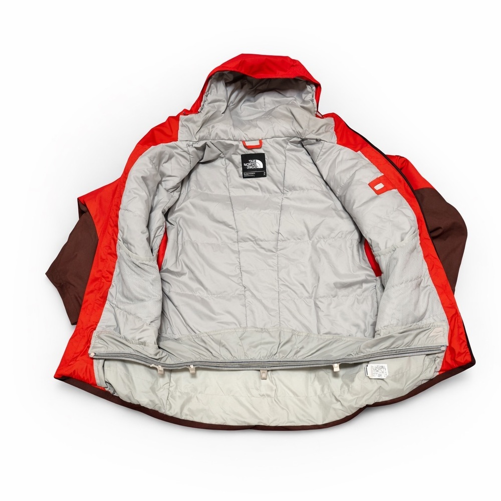 THE NORTH FACE BROGODA INSULATED HOODED JACKET LONG SLEEVE COAT ALL WEATHER - Picture 5 of 5